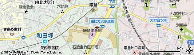 ピッツェリア GG 鎌倉周辺の地図
