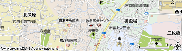 静岡県御殿場市西田中228周辺の地図