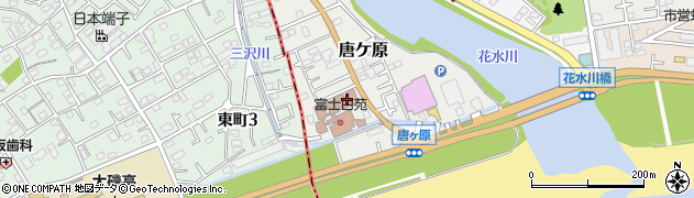 神奈川県平塚市唐ケ原7周辺の地図