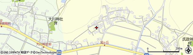 京都府綾部市位田町岼15周辺の地図