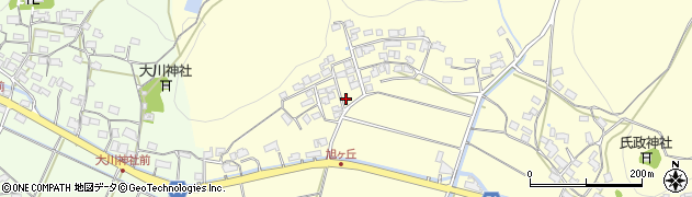 京都府綾部市位田町岼7-2周辺の地図