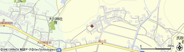 京都府綾部市位田町岼20周辺の地図