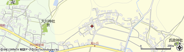 京都府綾部市位田町岼16-3周辺の地図