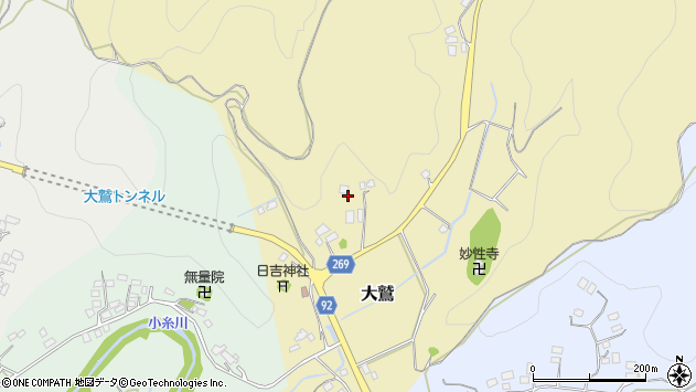 〒299-1102 千葉県君津市大鷲の地図