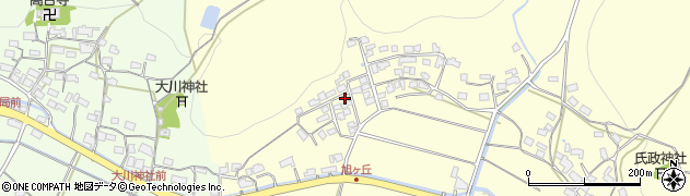 京都府綾部市位田町岼16-2周辺の地図