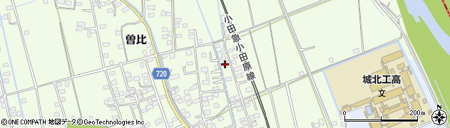 神奈川県小田原市曽比1562周辺の地図