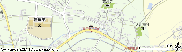 豊里郵便局 ＡＴＭ周辺の地図