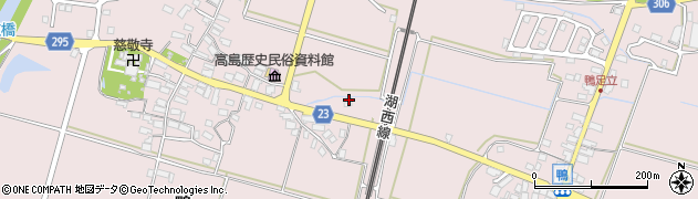 滋賀県高島市鴨1211周辺の地図