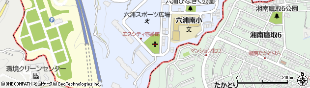 六浦ひまわり公園周辺の地図
