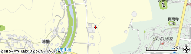 京都府綾部市位田町岩井63周辺の地図