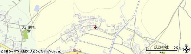 京都府綾部市位田町岼7周辺の地図