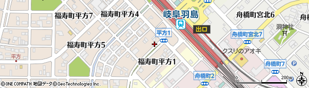 駅レンタカー岐阜羽島営業所周辺の地図