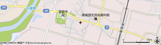 滋賀県高島市鴨2171周辺の地図