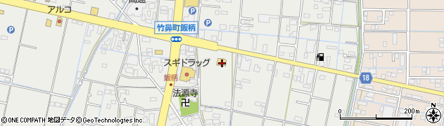 岐阜県羽島市竹鼻町飯柄193周辺の地図