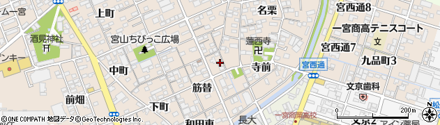 愛知県一宮市今伊勢町本神戸筋替10周辺の地図