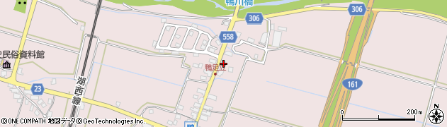 滋賀県高島市鴨977周辺の地図