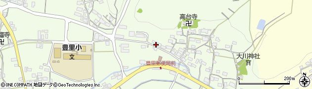 京都府綾部市栗町土居ノ内周辺の地図