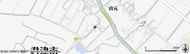 千葉県君津市貞元周辺の地図