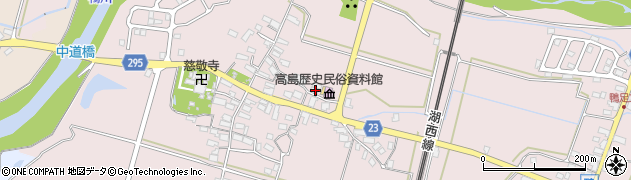 滋賀県高島市鴨2228周辺の地図