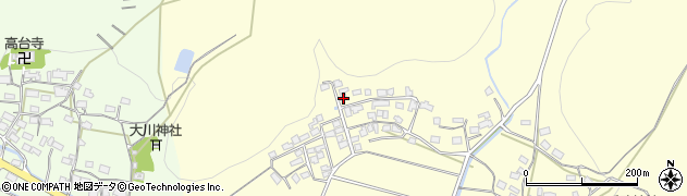 京都府綾部市位田町岼58周辺の地図