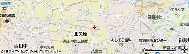 静岡県御殿場市北久原585-2周辺の地図