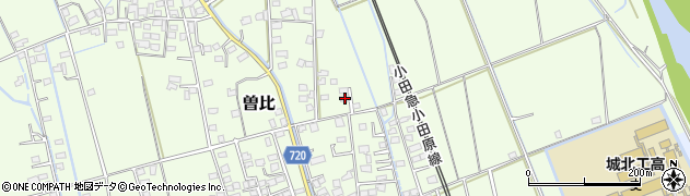 神奈川県小田原市曽比1461周辺の地図