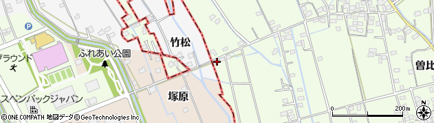神奈川県小田原市曽比2967周辺の地図