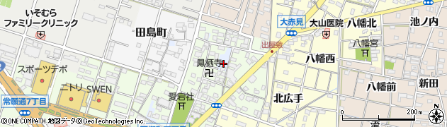 愛知県一宮市一宮両郷寺42周辺の地図