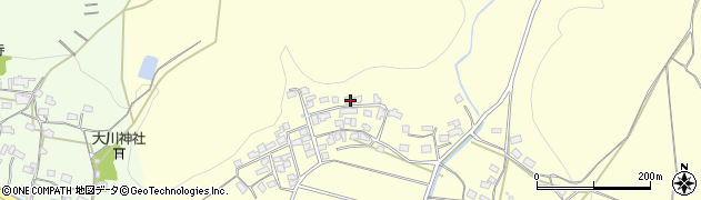 京都府綾部市位田町岼65周辺の地図