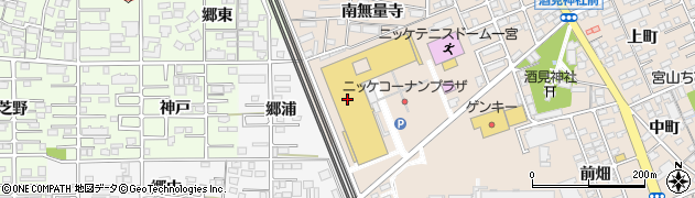 ホームセンターコーナン一宮今伊勢店周辺の地図
