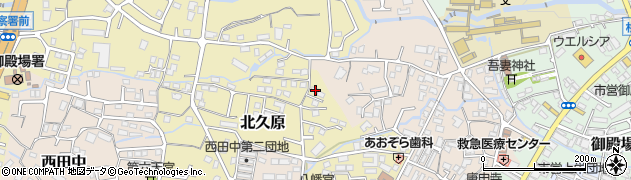 静岡県御殿場市北久原585-6周辺の地図
