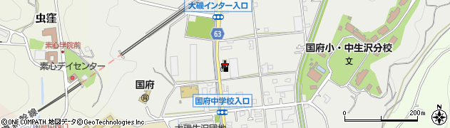 セブンイレブン大磯生沢店周辺の地図