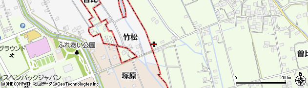 神奈川県小田原市曽比2966周辺の地図