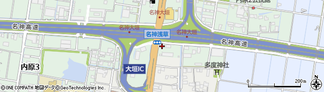 名阪近鉄バス株式会社　大垣営業所周辺の地図