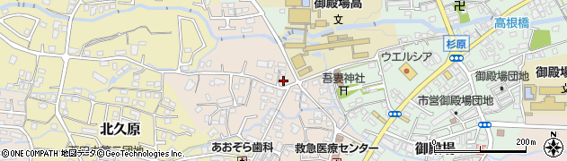 静岡県御殿場市西田中286周辺の地図