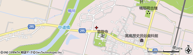 滋賀県高島市鴨2412周辺の地図