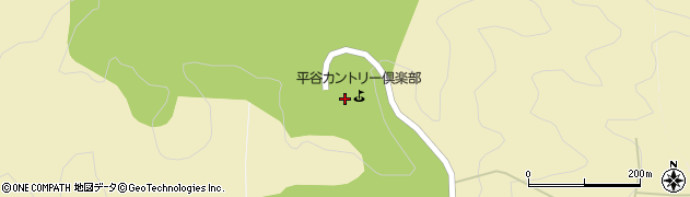 長野県下伊那郡平谷村合川周辺の地図