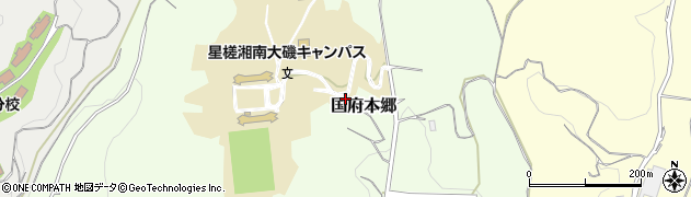 星槎　湘南大磯キャンパス周辺の地図