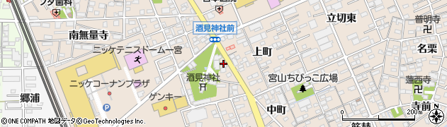 愛知県一宮市今伊勢町本神戸宮山1481周辺の地図