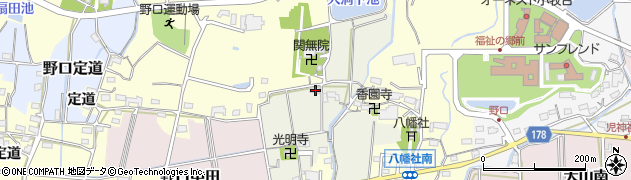 愛知県小牧市野口惣門22周辺の地図