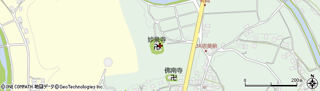 京都府綾部市里町清水周辺の地図