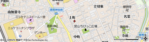 愛知県一宮市今伊勢町本神戸上町25周辺の地図