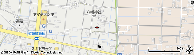 岐阜県羽島市竹鼻町飯柄853周辺の地図