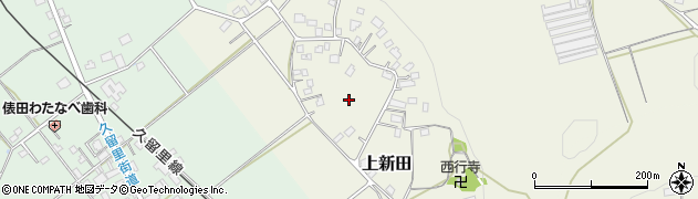 千葉県君津市上新田周辺の地図