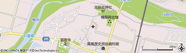 滋賀県高島市鴨2285周辺の地図