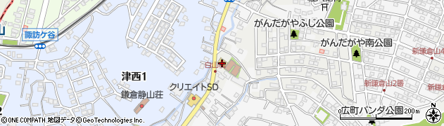 ガスト西鎌倉店周辺の地図