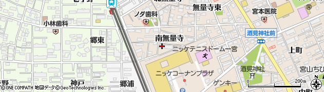 愛知県一宮市今伊勢町本神戸南無量寺1285周辺の地図