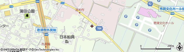 うなぎ福竹周辺の地図