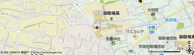 静岡県御殿場市西田中279周辺の地図