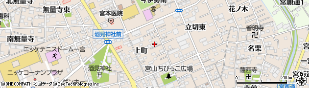 愛知県一宮市今伊勢町本神戸上町36周辺の地図